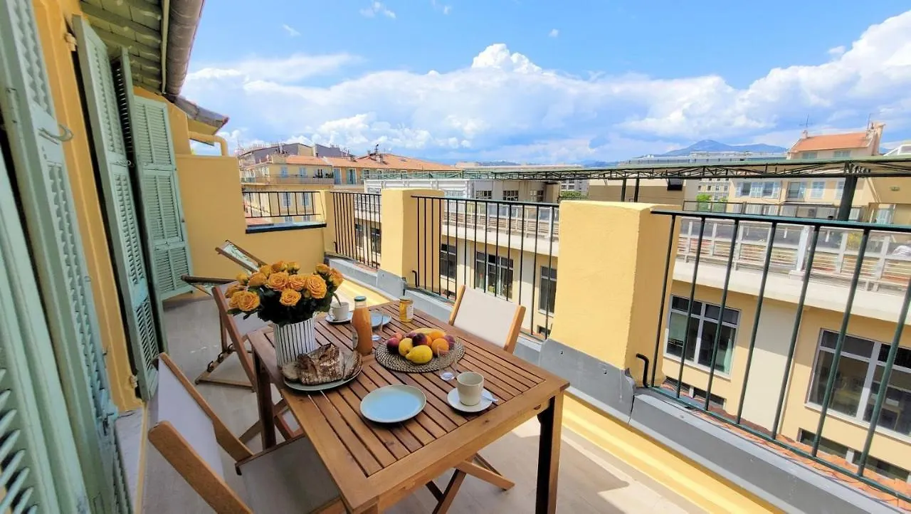 Ze Perfect Place - Opera Nice - Appartement 2 Chb - Ac - Terrasse 公寓
